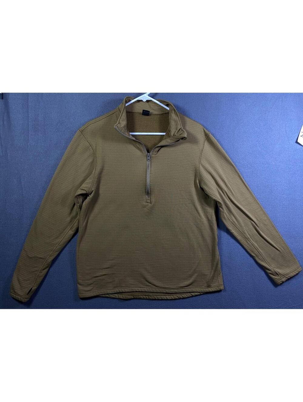 Condor Moisture Block Breathable Tactical 1/4 Zip Military Combat Shirt L fits M
